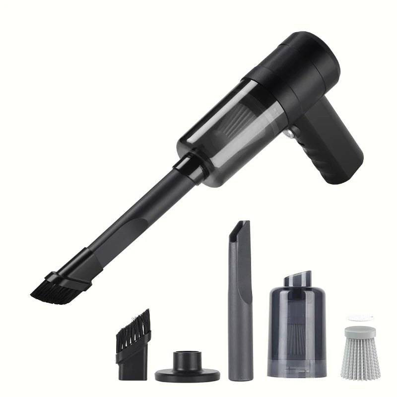 3 In 1 Integrated Suction And Blowing Vacuum Combination Vacuum Cleaner USB Charging Small Car Household Vacuum Cleaner