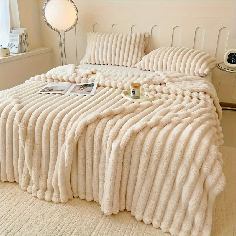 Marshmallow Blanket – Ultra-Soft Winter Fur Blanket