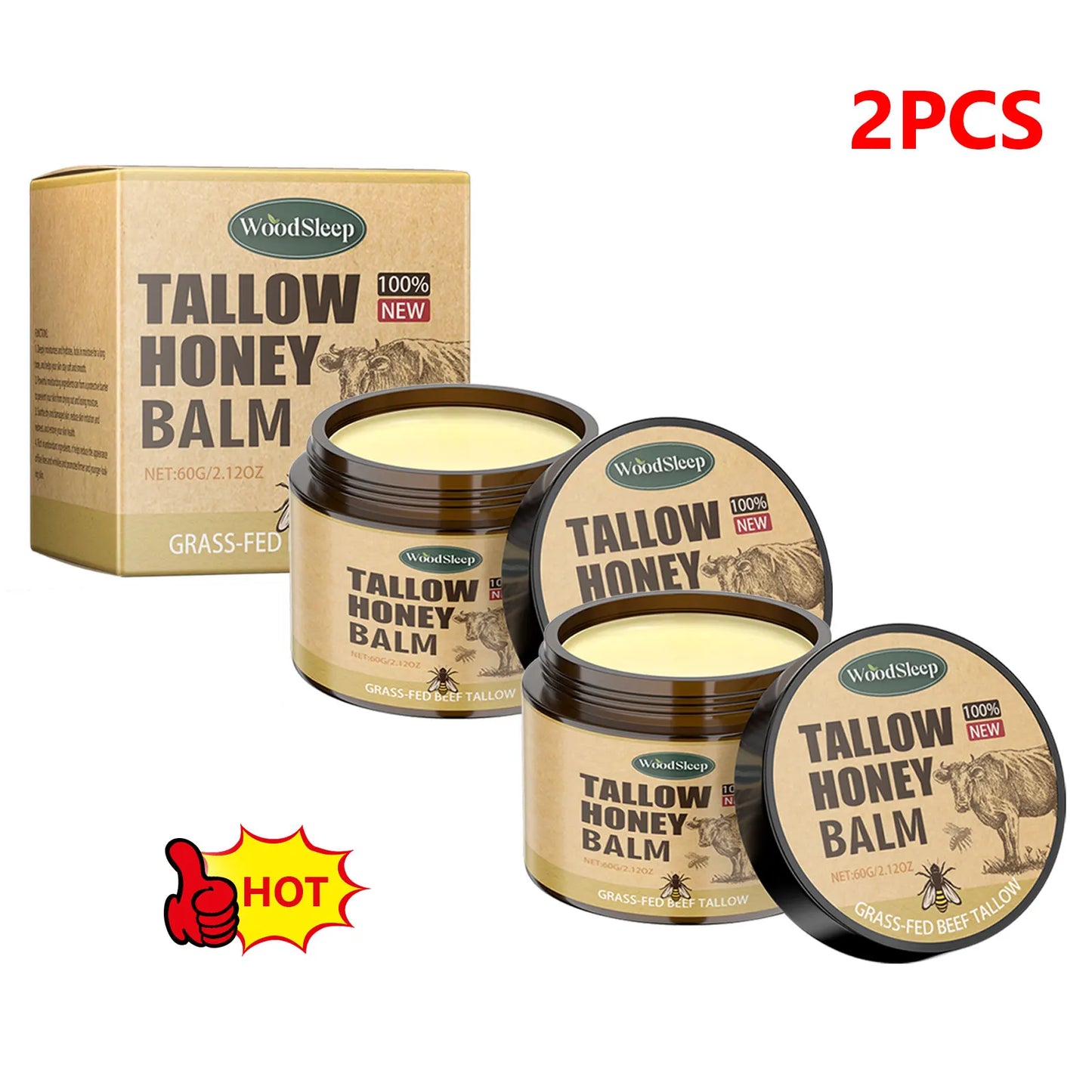 Tallow Honey Balm-7
