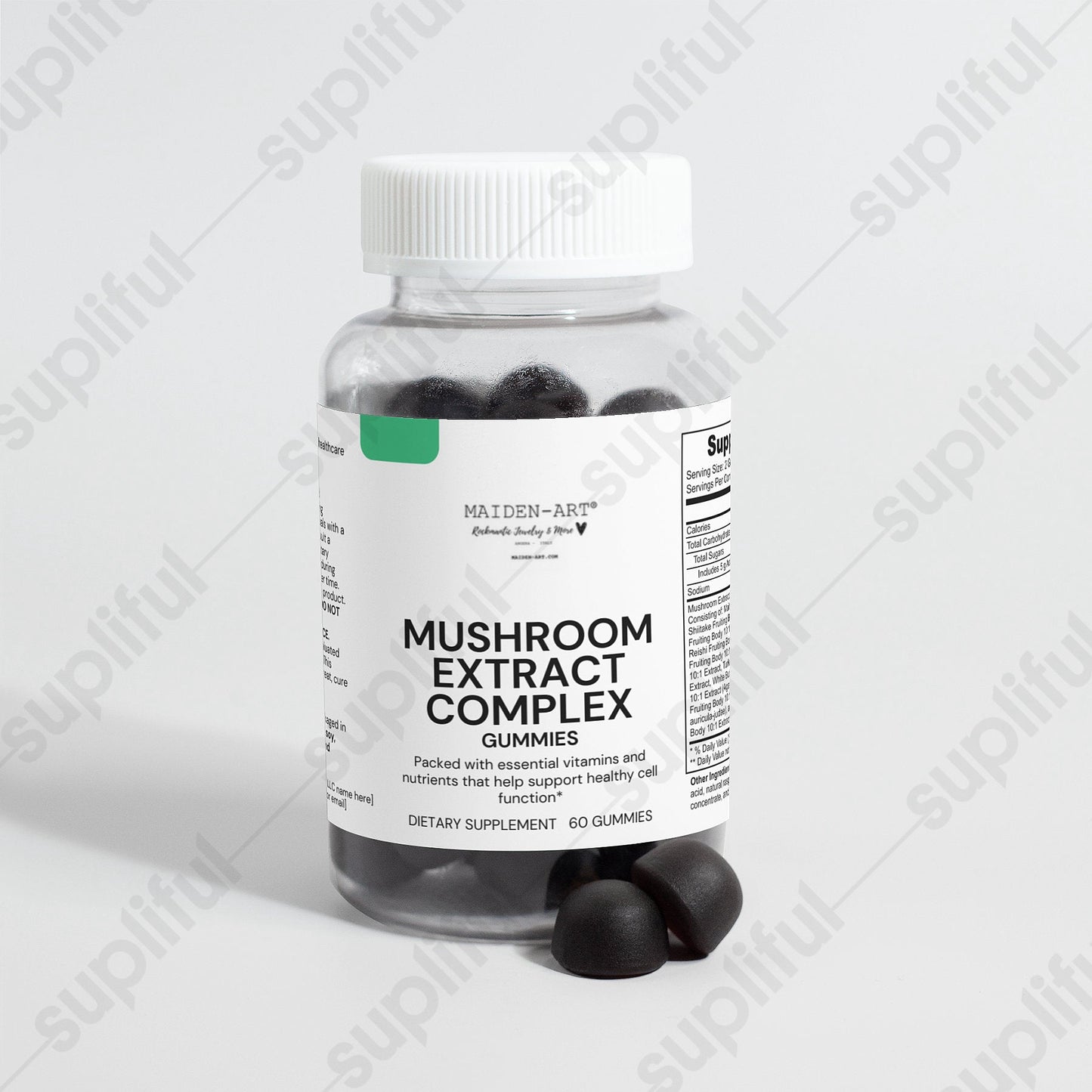 Gummies Mushroom Extract Complex - Organic Mushroom Extract