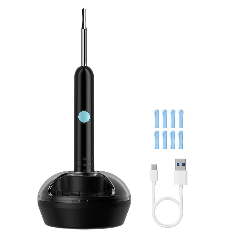 Smart Visual Ear Camera WIFI Ear Pick Waterproof Ear Cleaner Endoscope Digital Ear Wax Removal Tool Ear Spoon Case