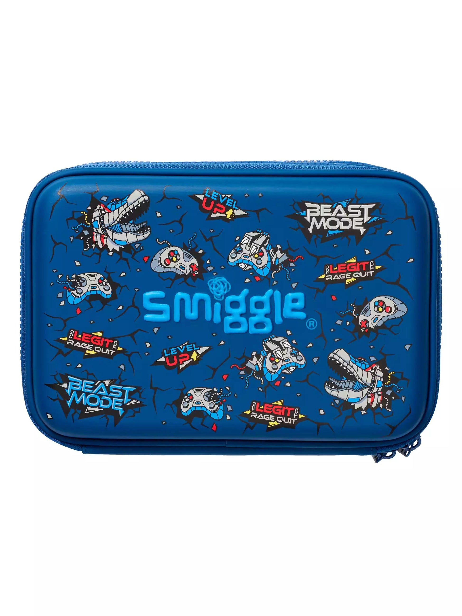 Smiggle - Fly High İki Gözlü Hardtop Kalem Kutusu-0