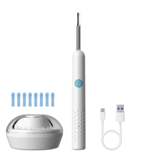 Smart Visual Ear Camera WIFI Ear Pick Waterproof Ear Cleaner Endoscope Digital Ear Wax Removal Tool Ear Spoon Case