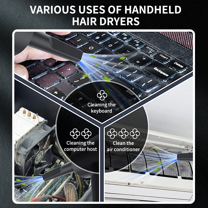 3 In 1 Integrated Suction And Blowing Vacuum Combination Vacuum Cleaner USB Charging Small Car Household Vacuum Cleaner