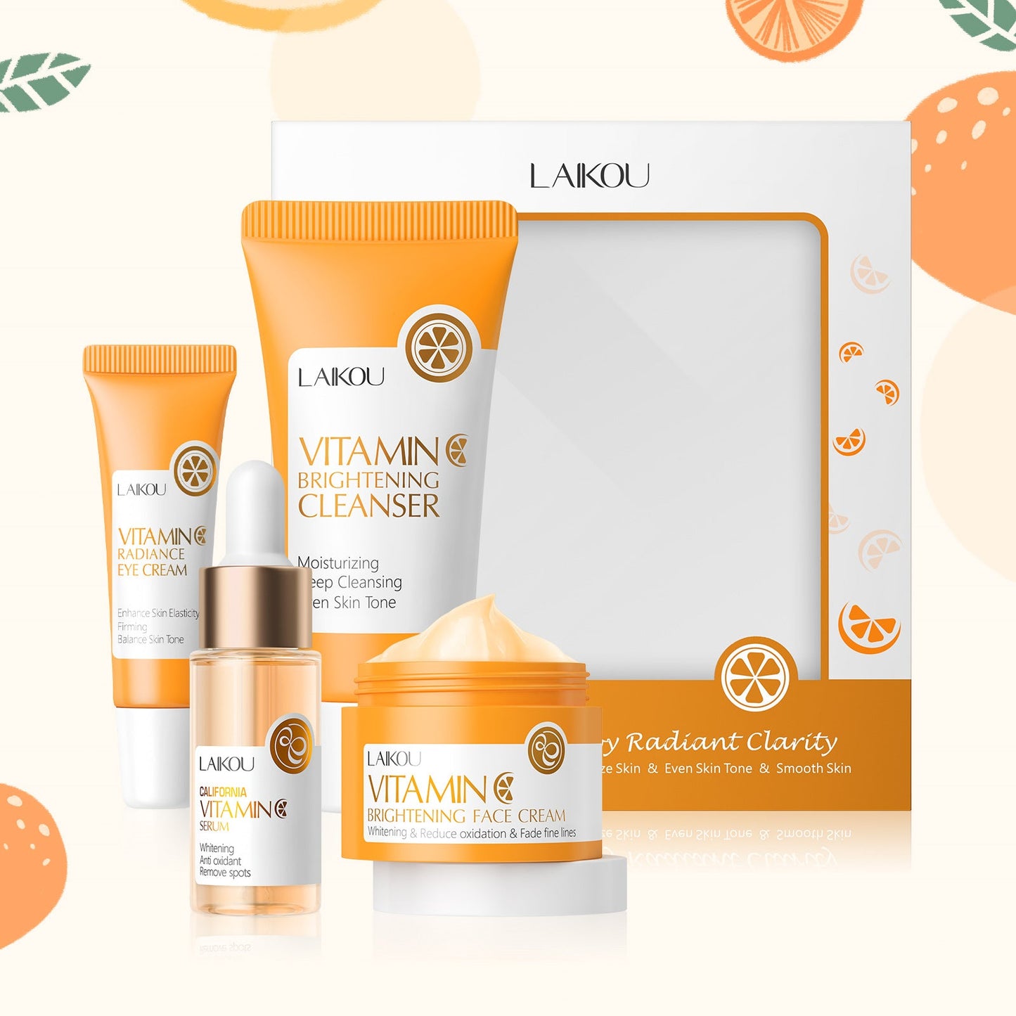 Glow Boosting Vitamin C Skincare Kit Moisturizing
