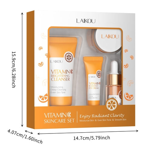 Glow Boosting Vitamin C Skincare Kit Moisturizing