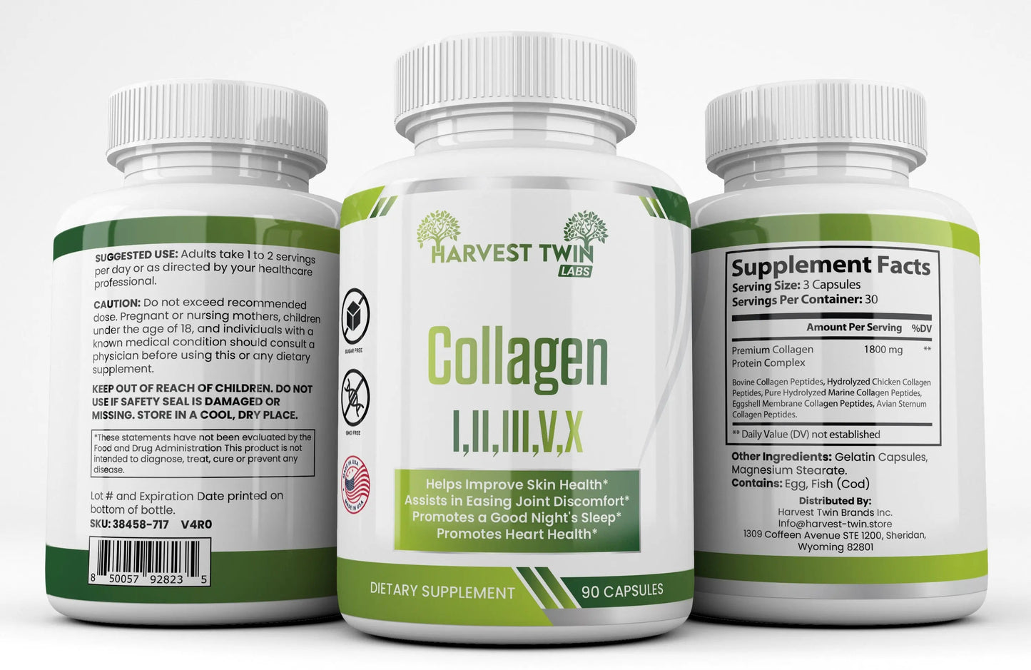 Collagen Formula Blend I,II,III,V,X