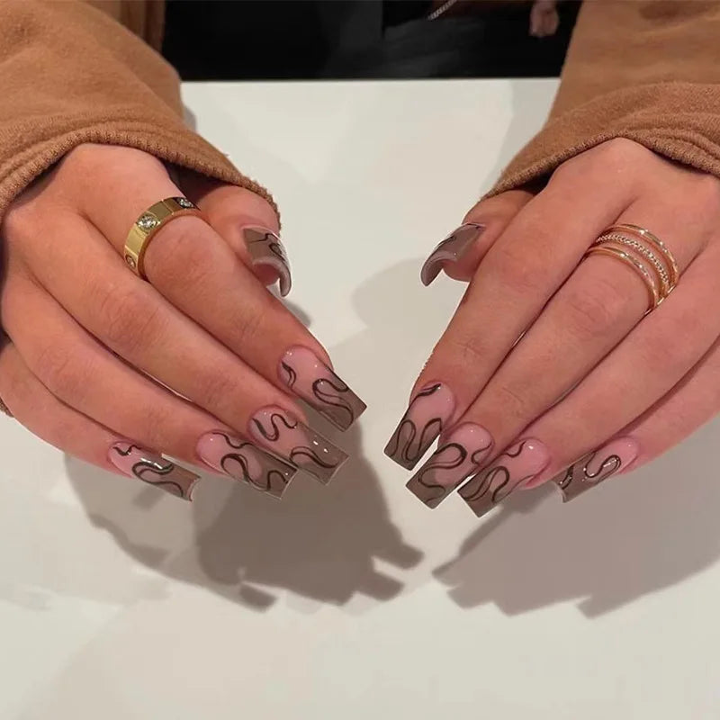 Press-On Nail Art Set-21