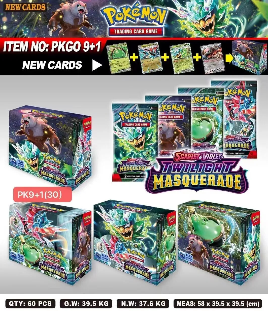 POKEMON TCG Scarlet & Violet Destined Rivals Booster Box