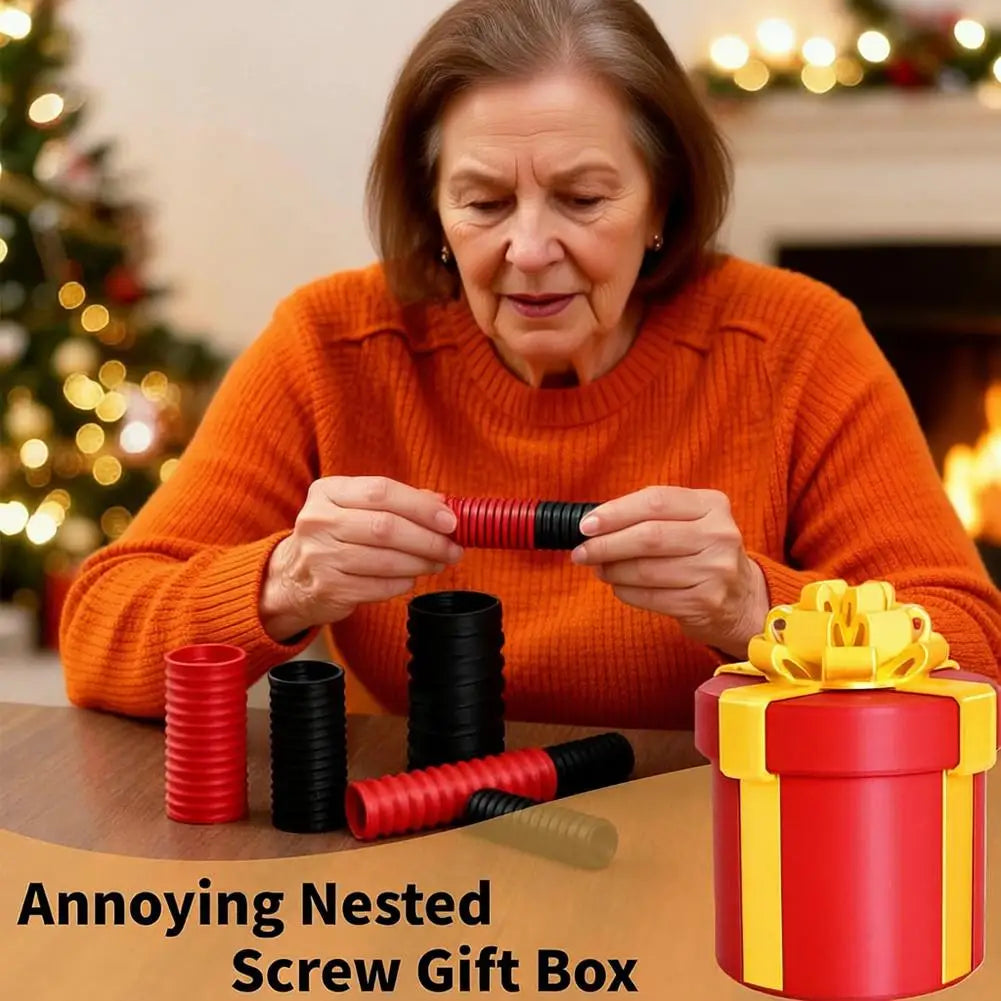 Screw Maze Prank Gift Box
