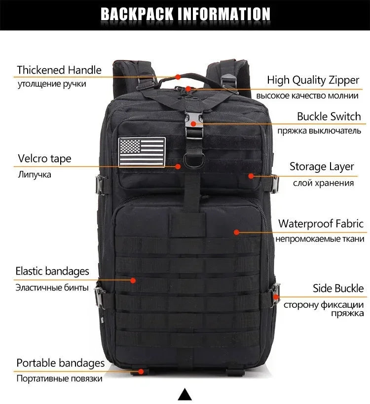 Tactical Outdoor Backpack