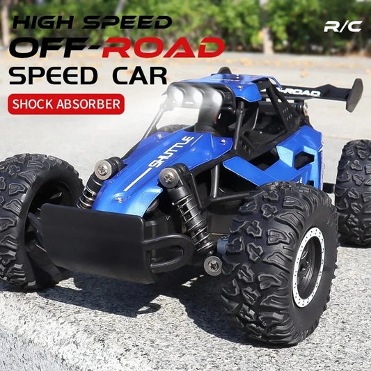 RC Car 1:16 2WD Off-Road Toy – High Speed LED