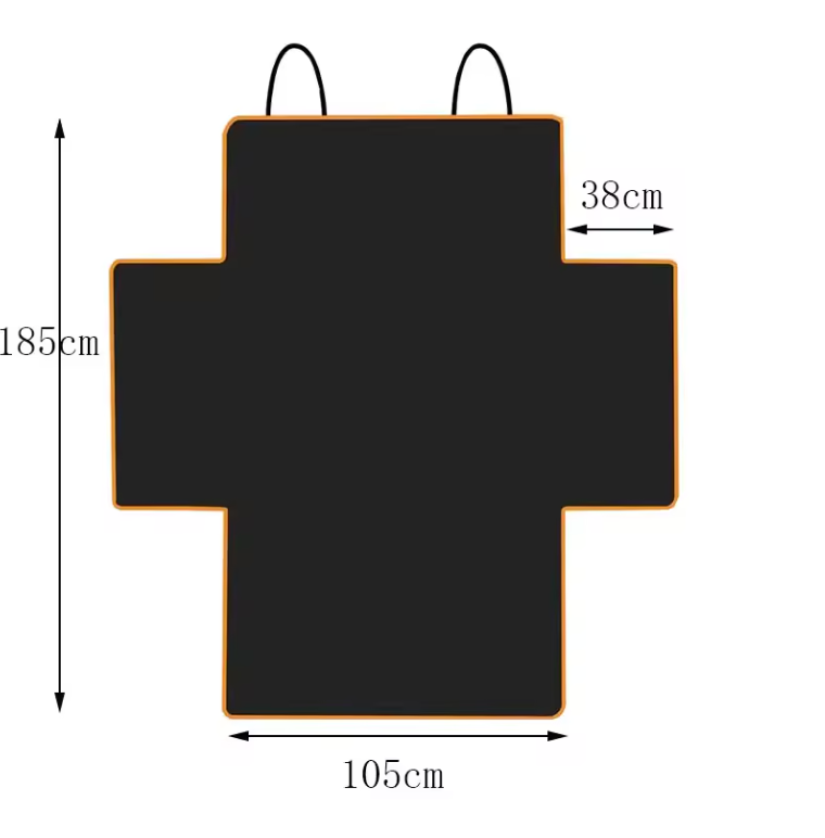 Dog Cargo cover Dog seat belt and Car safety Rug