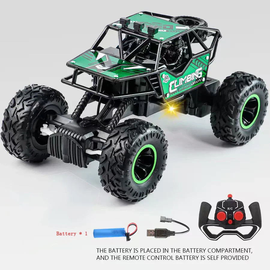 RC Car 1:16 2WD Off-Road Toy – High Speed LED