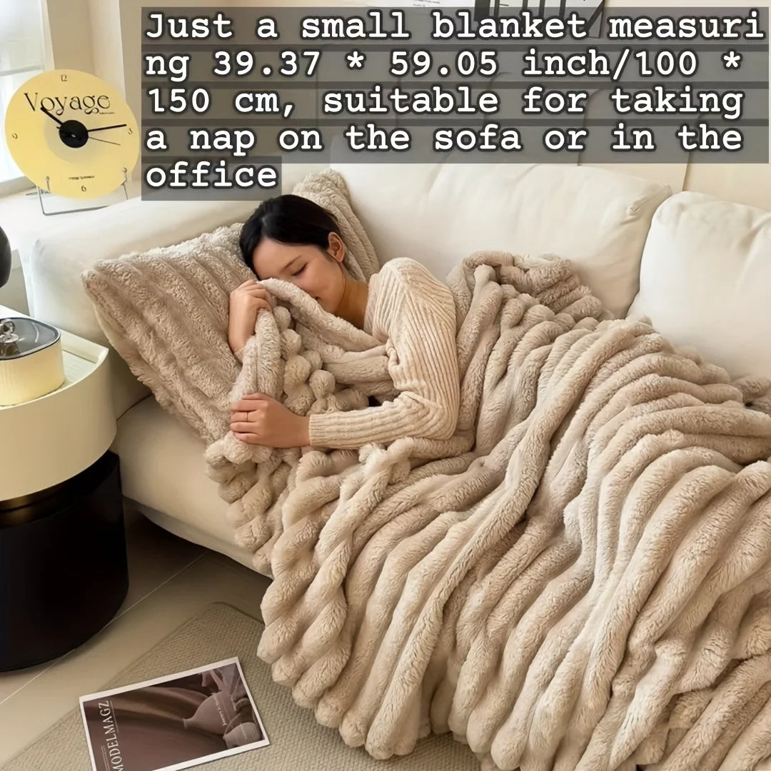 Marshmallow Blanket – Ultra-Soft Winter Fur Blanket