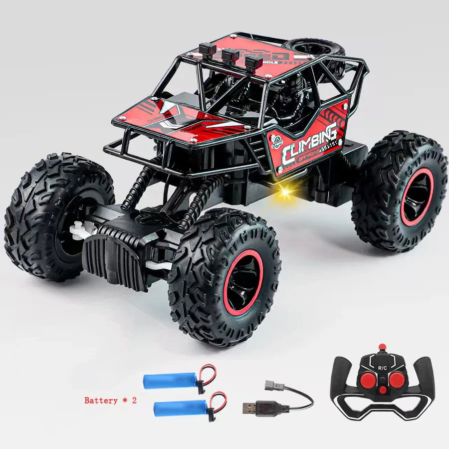 RC Car 1:16 2WD Off-Road Toy – High Speed LED