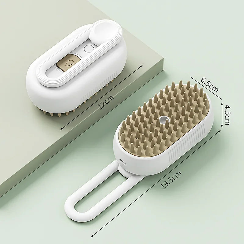 Steam Grooming Brush for Pets-9