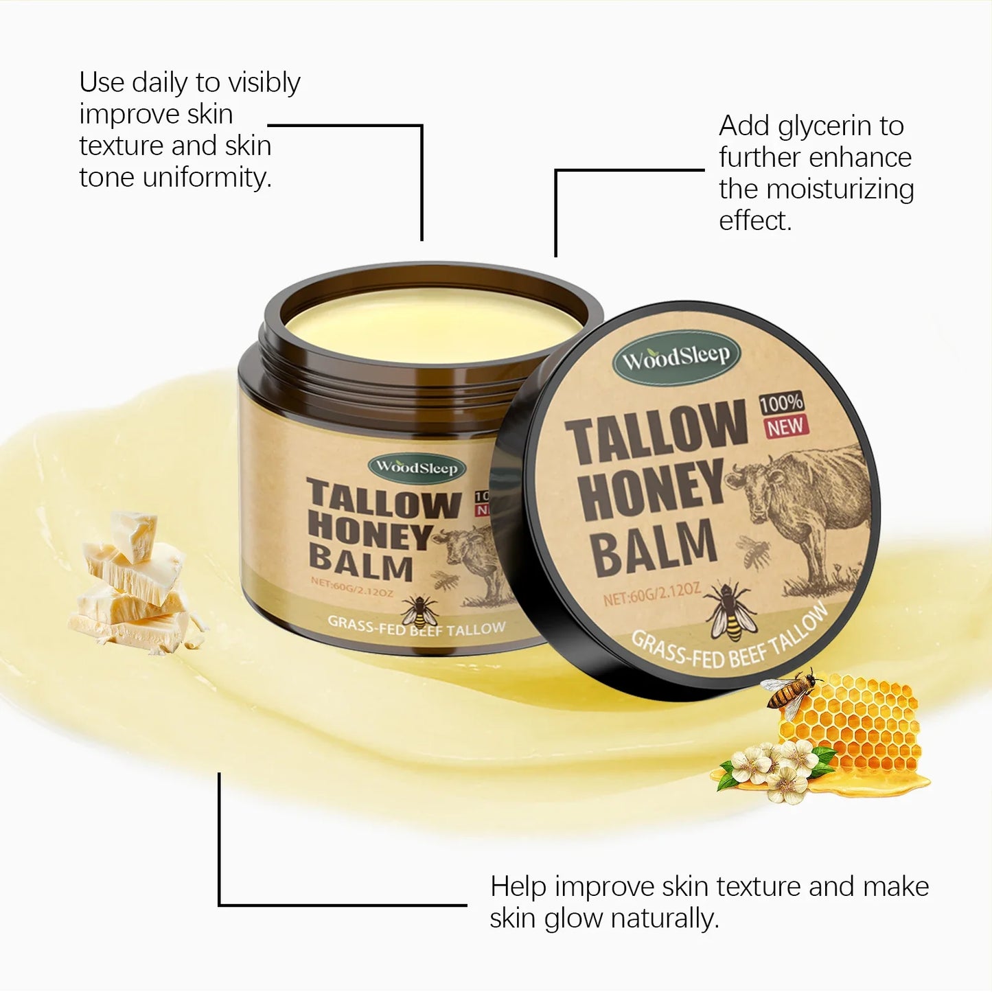 Tallow Honey Balm-3