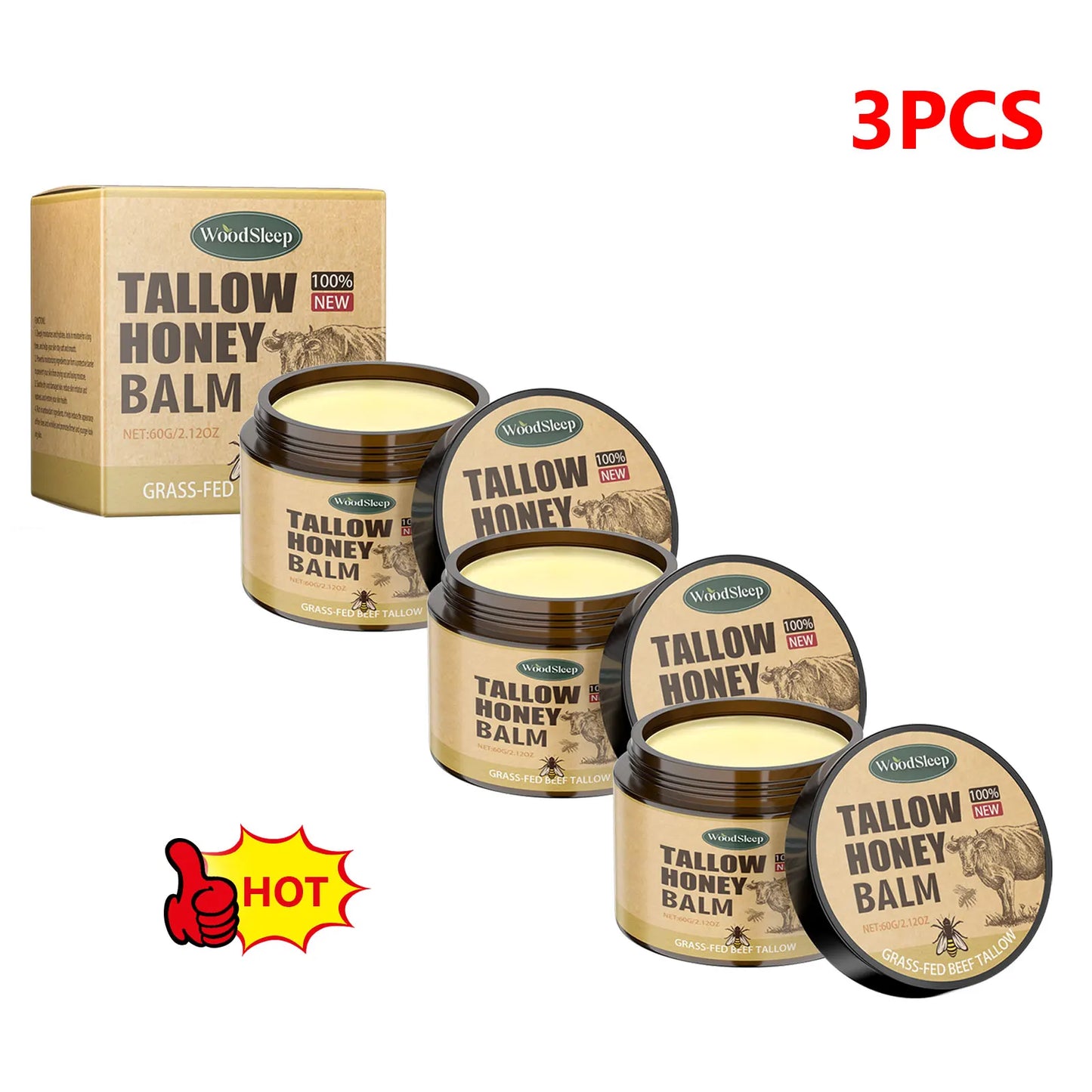 Tallow Honey Balm-5