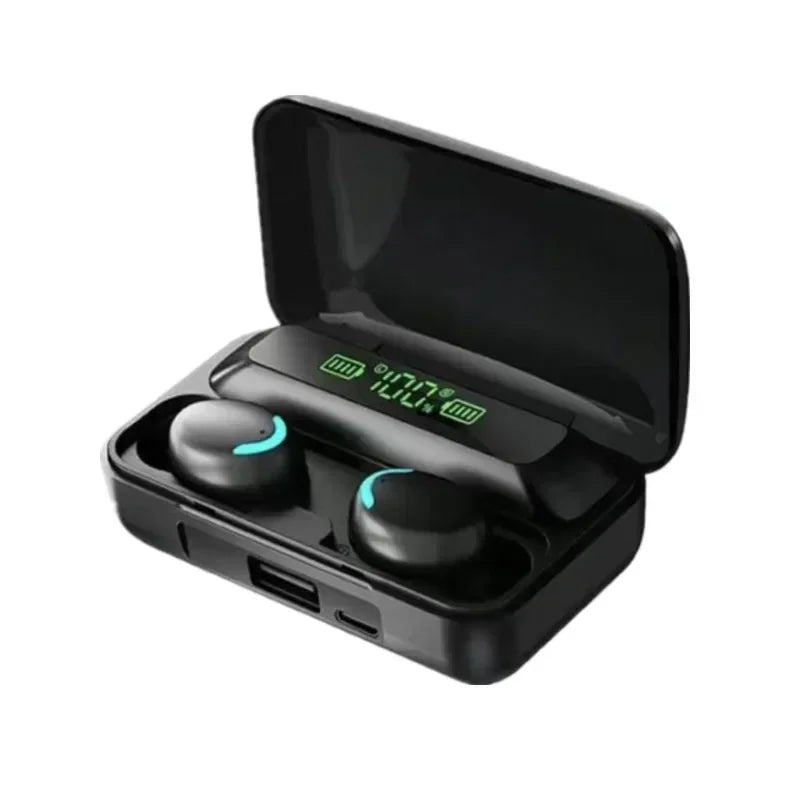 New Bluetooth Headphones 9D Stereo High Bass Sport Earphones Handfree Touch Control Tws Wireless Earbuds Waterproof Headset