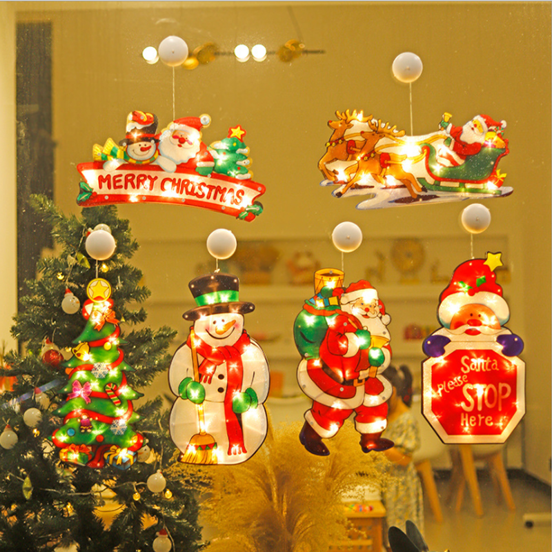 🎅🎄Christmas Window Hanging Lights🎅