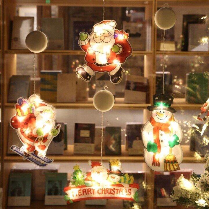 🎅🎄Christmas Window Hanging Lights🎅